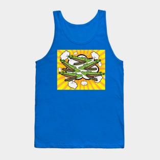 Crocodile Reptiles Alligator Animal Tank Top